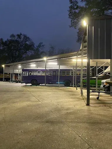 Covered RV storage